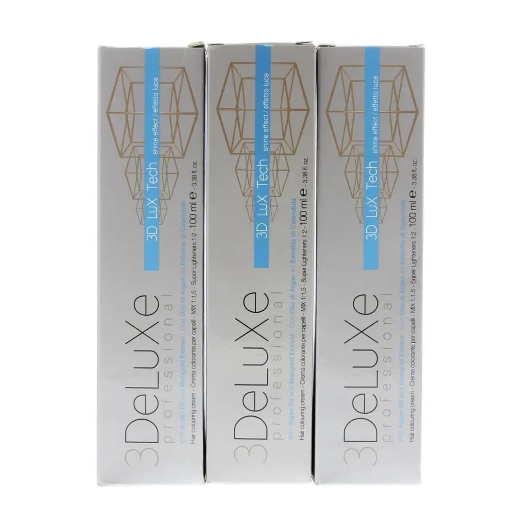 3Deluxe Haarverf Cream 100ml - Rood - Permanent