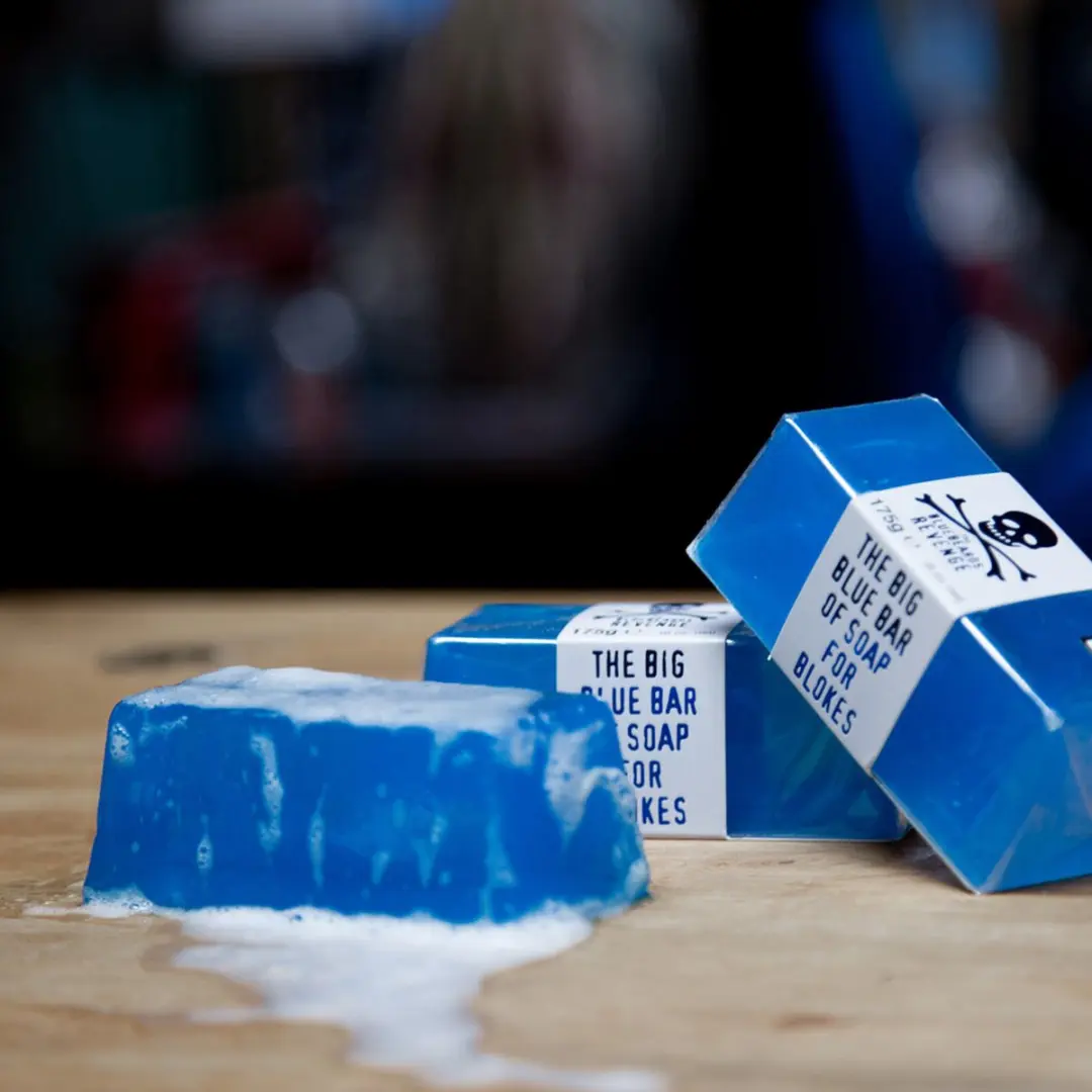 The Bluebeards Revenge Blue Bar of Soap 175g