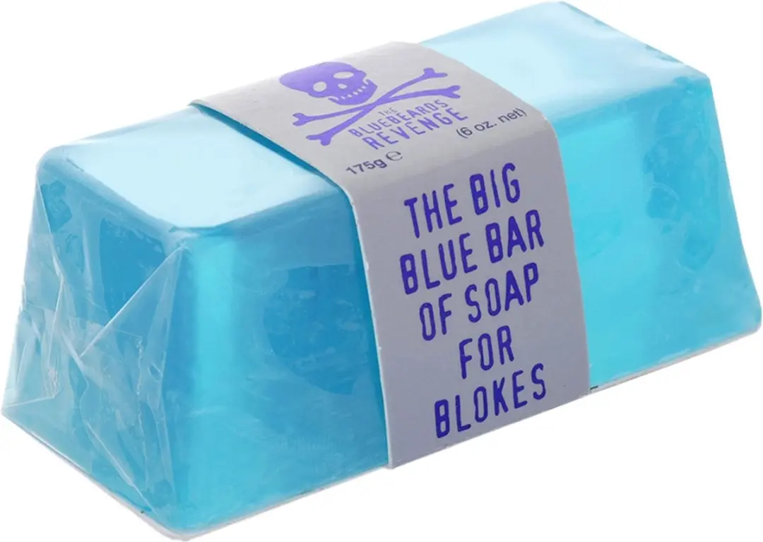 The Bluebeards Revenge Blue Bar of Soap 175g