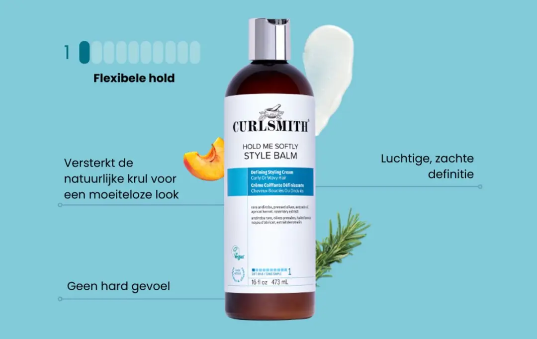 Curlsmith Hold Me Softly Style Balm 473ml - Krullend Haar