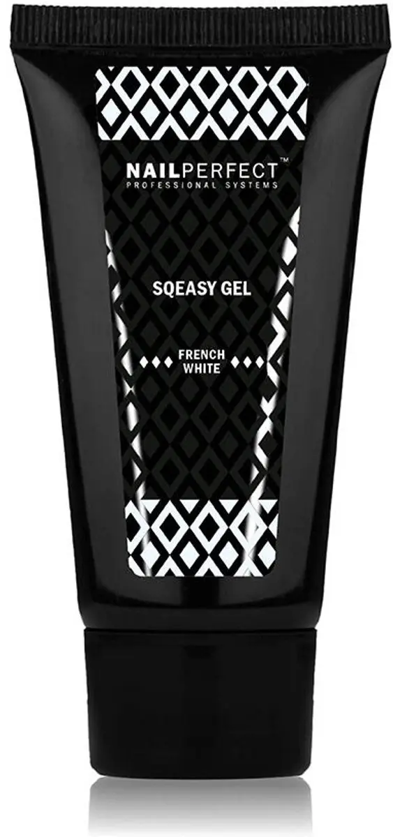 NailPerfect Sqeasy Gel French White 60g