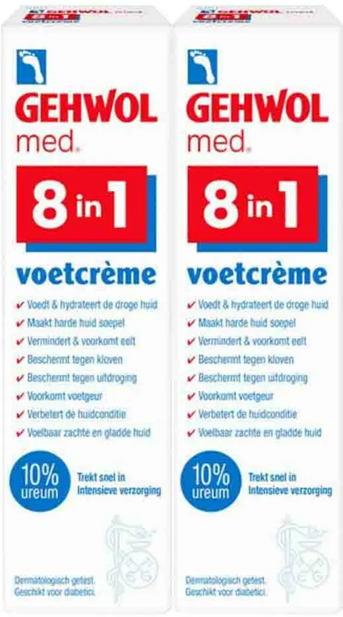 Gehwol Voetcrème 8 in 1