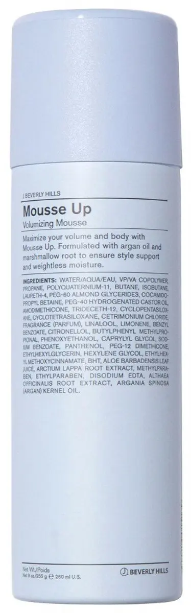 J Beverly Hills Blue Mousse Up Volumizing Mousse 260ml