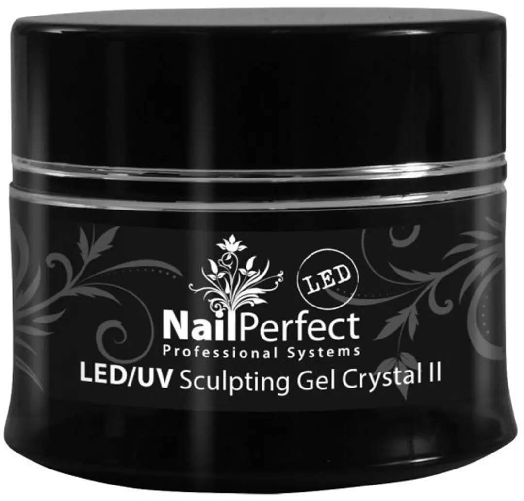 NailPerfect LED/UV Sculpting Gel Crystal II - 45g