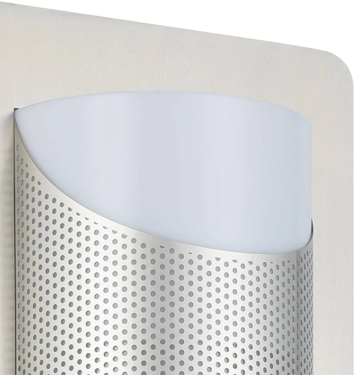 Eglo Cistierna 1 Wandlamp Buiten - 2 Lichtpunten - Ø18cm - RVS Wit