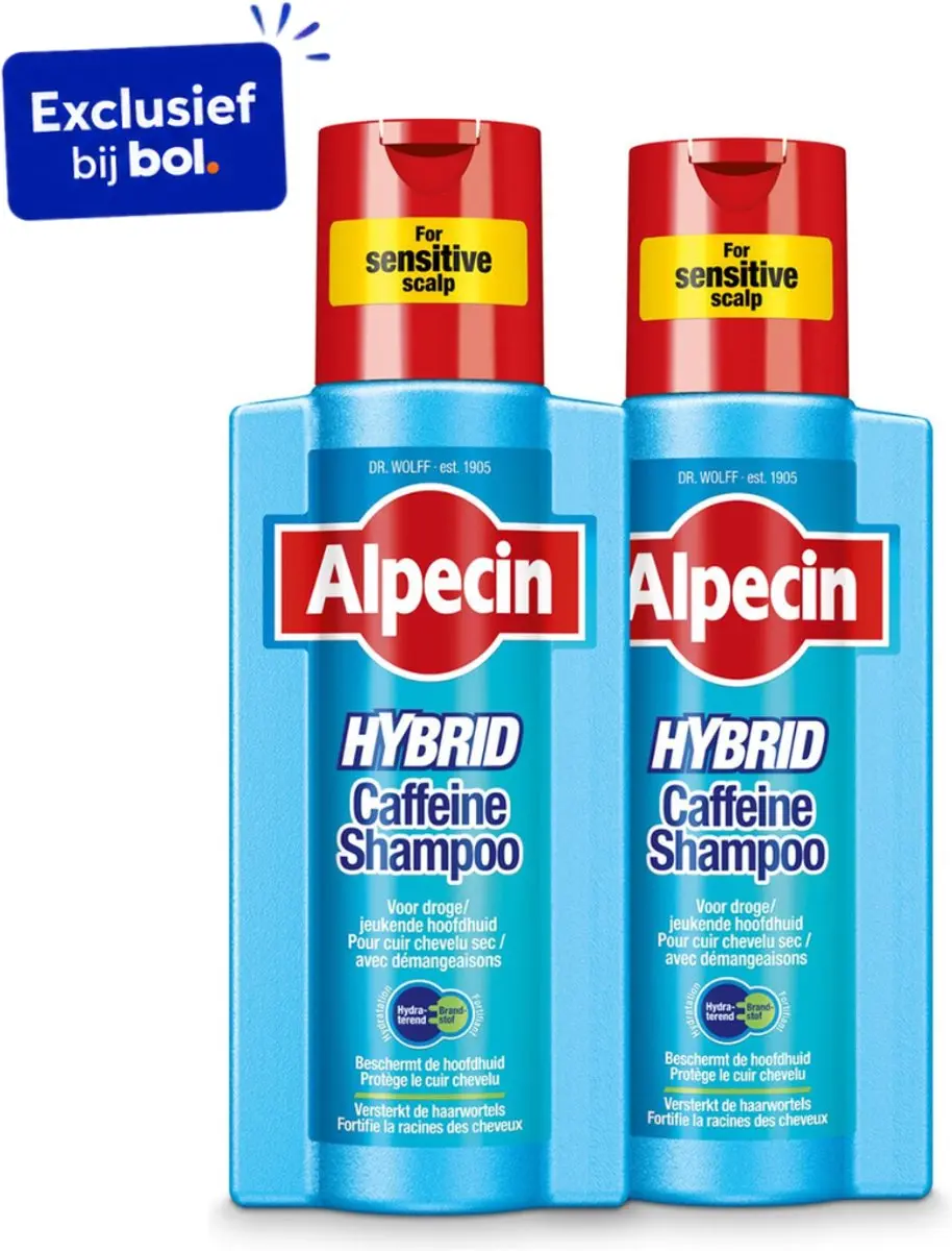 Alpecin Hybrid Shampoo 2x250ml