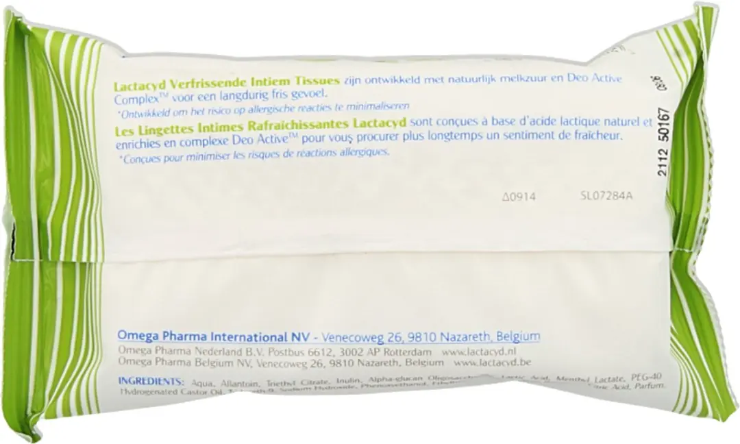 Lactacyd Fresh Wipes 15ml
