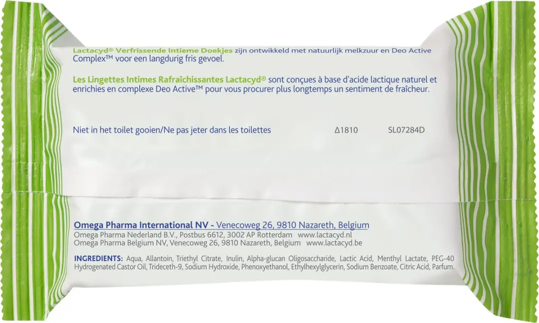 Lactacyd Fresh Wipes 15ml