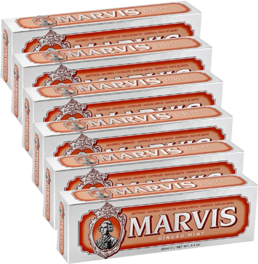 Marvis Tandpasta Ginger Mint 6x85ml