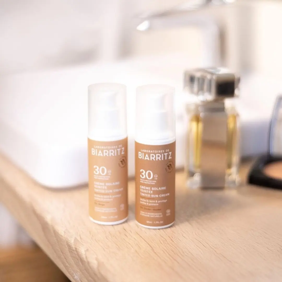 Laboratoires de Biarritz Alga Maris Getinte Gezichtszonnebrand SPF30 50ml