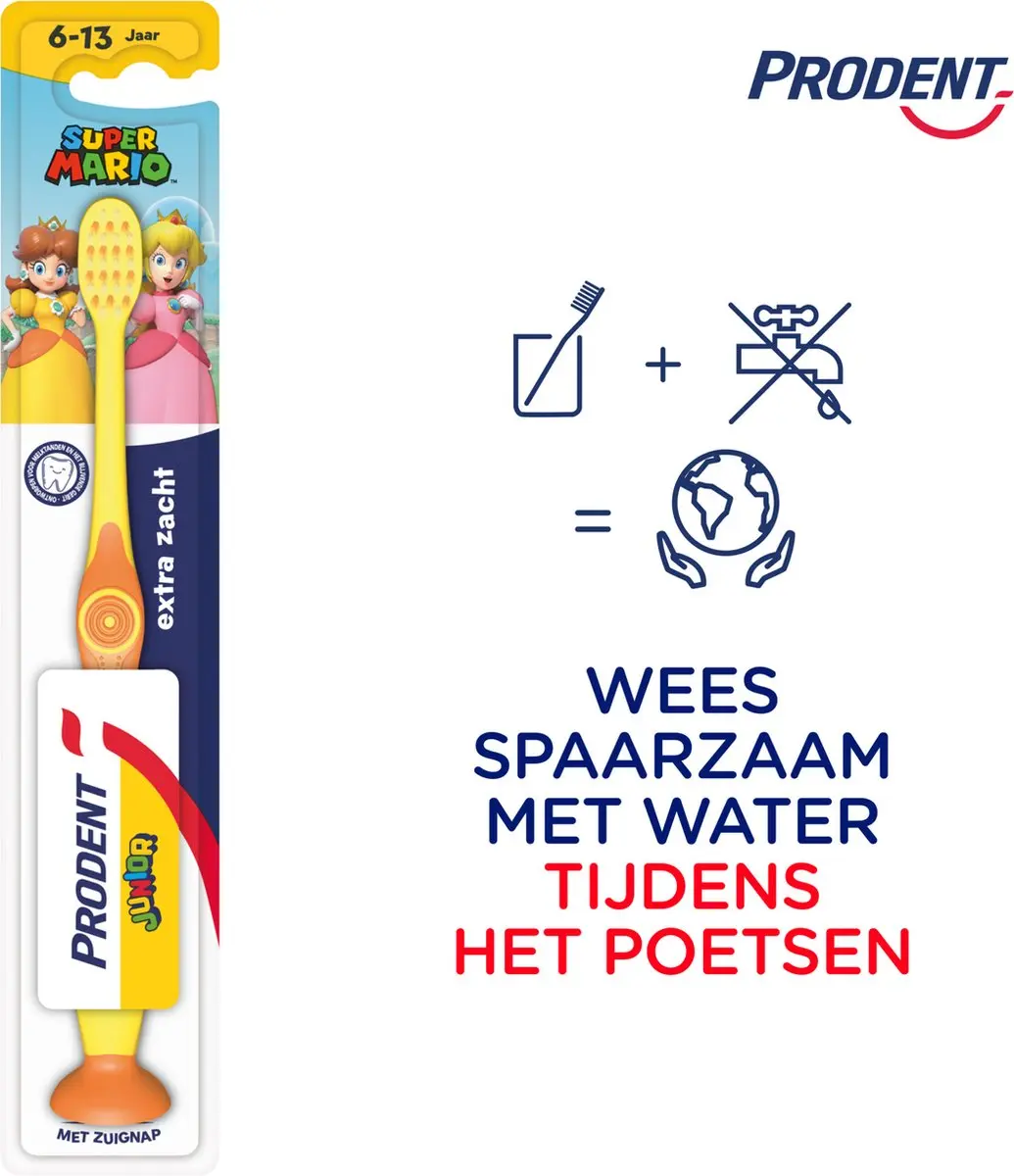 Prodent Super Mario Junior Tandenborstel - 12 Stuks