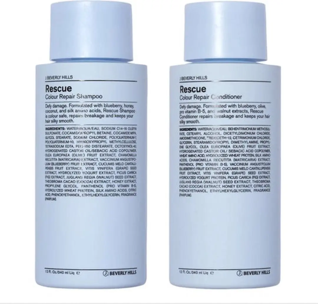 J Beverly Hills Rescue Bundle Shampoo & Conditioner 340ml