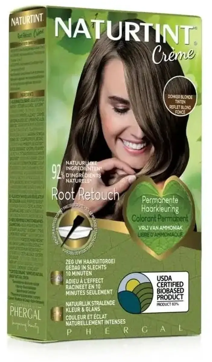 Naturtint Root Retouch Donker Blonde Tinten 45ml - 1 Stuks
