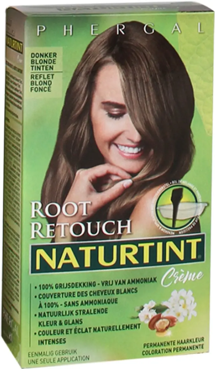 Naturtint Root Retouch Donker Blonde Tinten 45ml - 1 Stuks