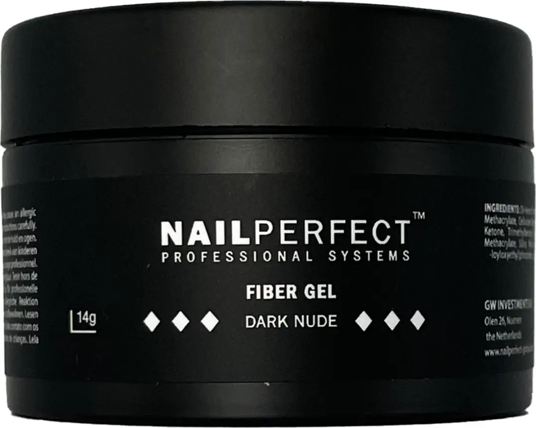 NailPerfect Fiber Gel Dark Nude 14gr
