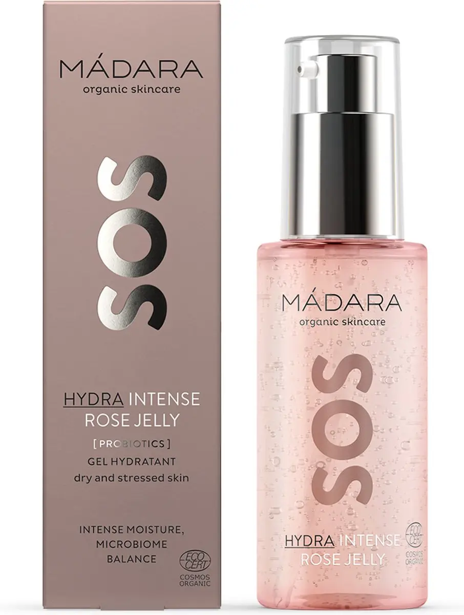 MÁDARA SOS Intens Hydraterende Rose Jelly 75ml