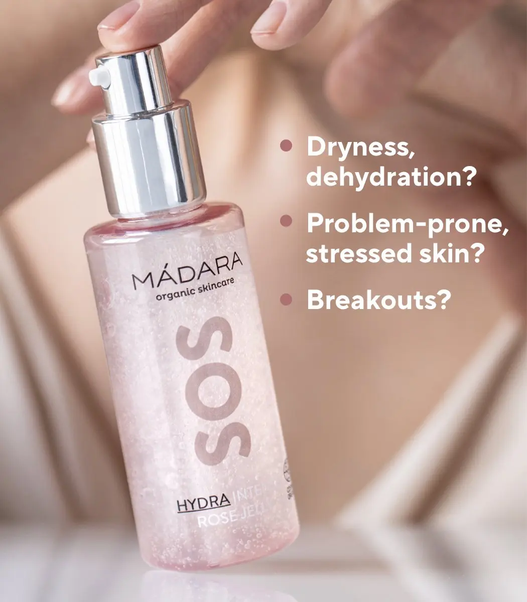 MÁDARA SOS Intens Hydraterende Rose Jelly 75ml