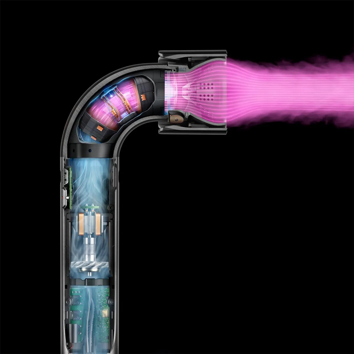 Dyson Supersonic Straight+Wavy Föhn - Rood/Goud - afbeelding 6 van 6