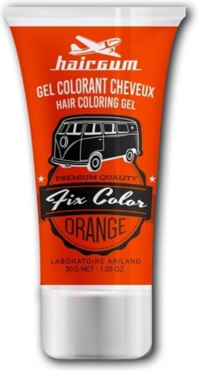 Hairgum Fix Color Styling Gel Oranje 30ml