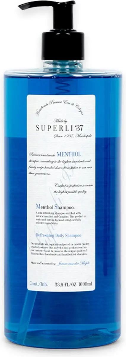 Superli ‘37 Salon Shampoo Menthol 1000ml