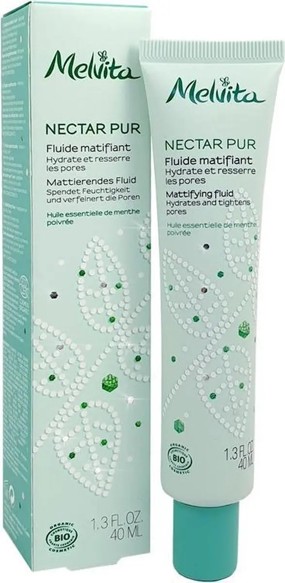 Melvita Nectar Pur Fluide Matifiant Lotion 40ml - afbeelding 6 van 6