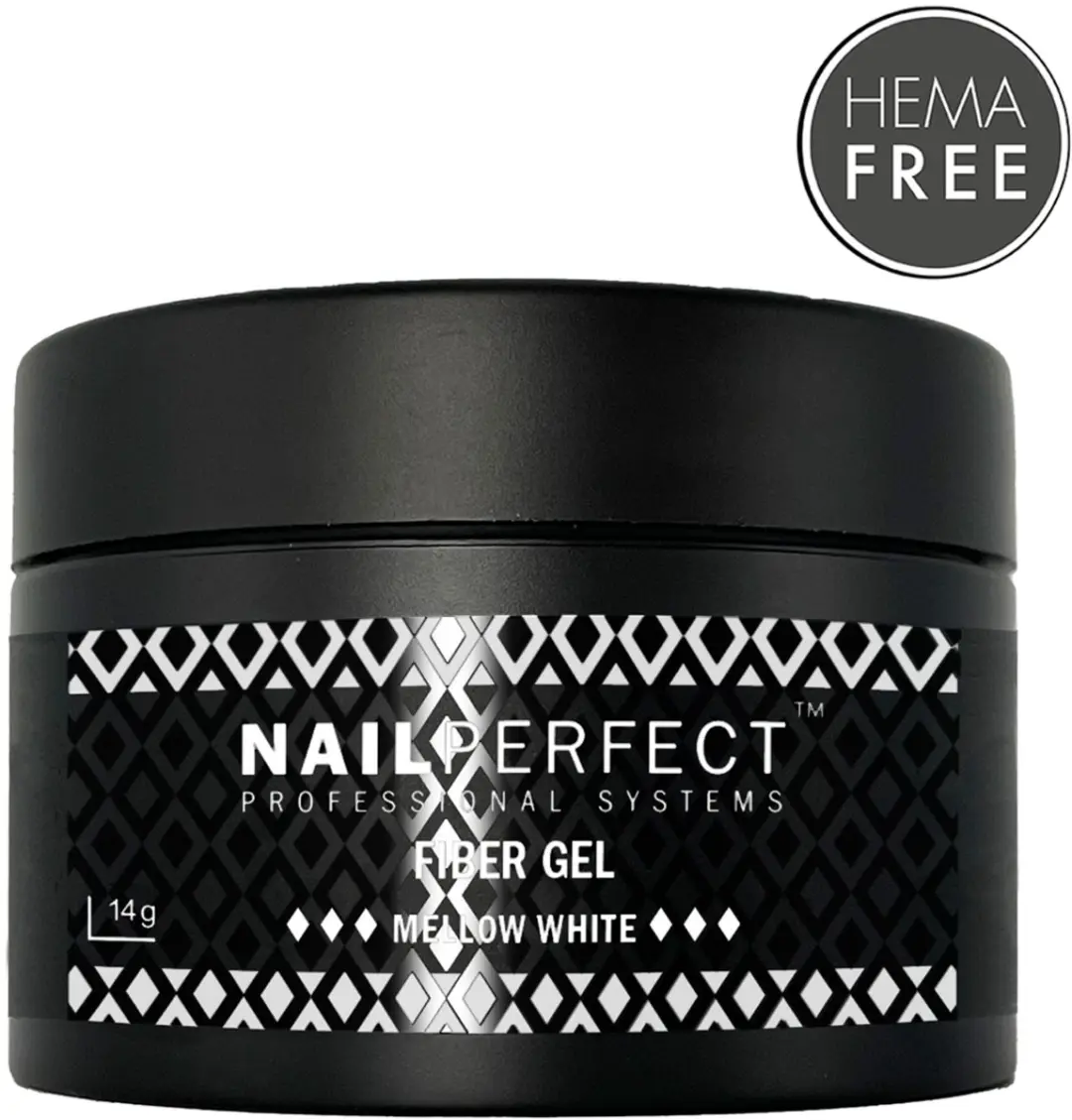 NAILPERFECT Fiber Gel Mellow White 150ml