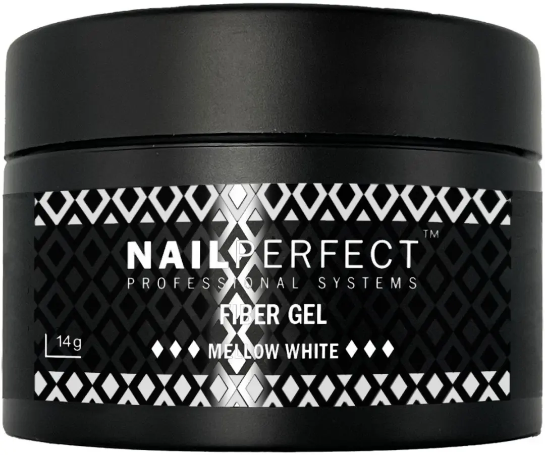 NAILPERFECT Fiber Gel Mellow White 150ml