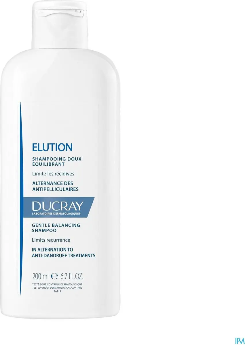 Ducray Elution Shampoo Doux Équilibrant 200ml