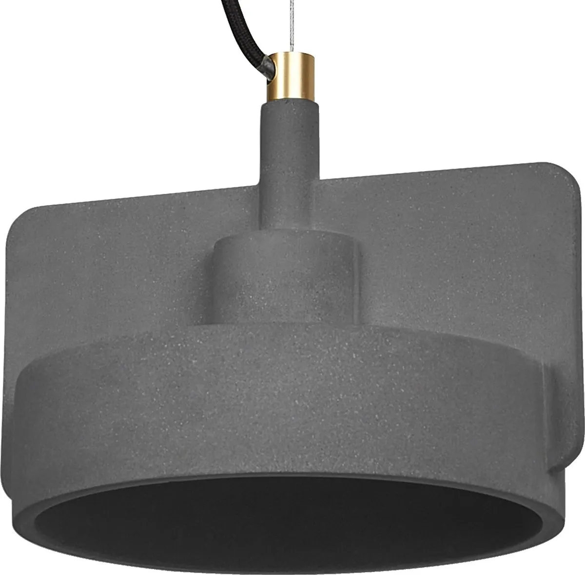 LEDVANCE Decor Mold Hanglamp 225mm 1xE27 - Donkergrijs