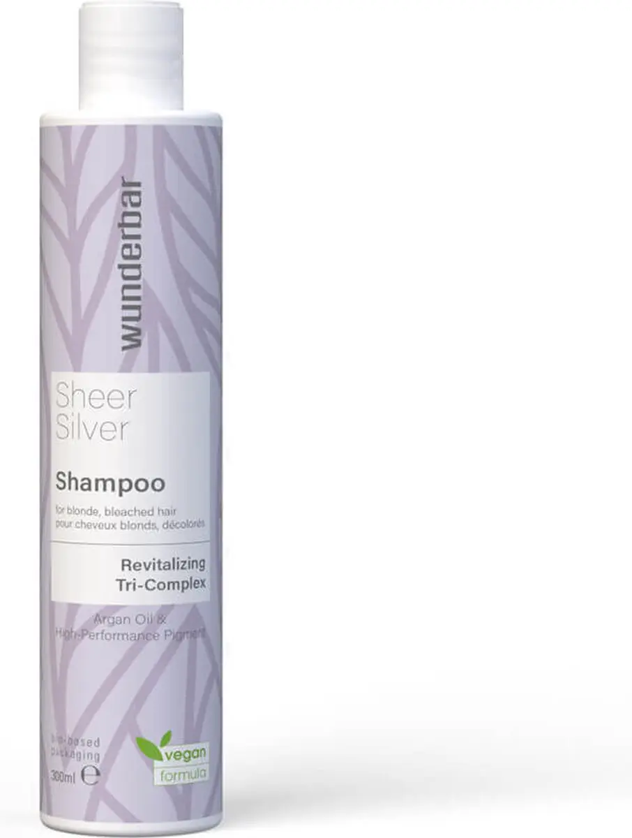Wunderbar Vegan Sheer Silver Colour Protect Shampoo 300ml