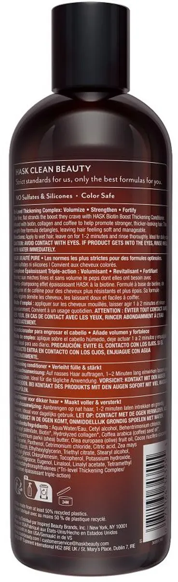 Hask Conditioner Biotin Boost - 355ml