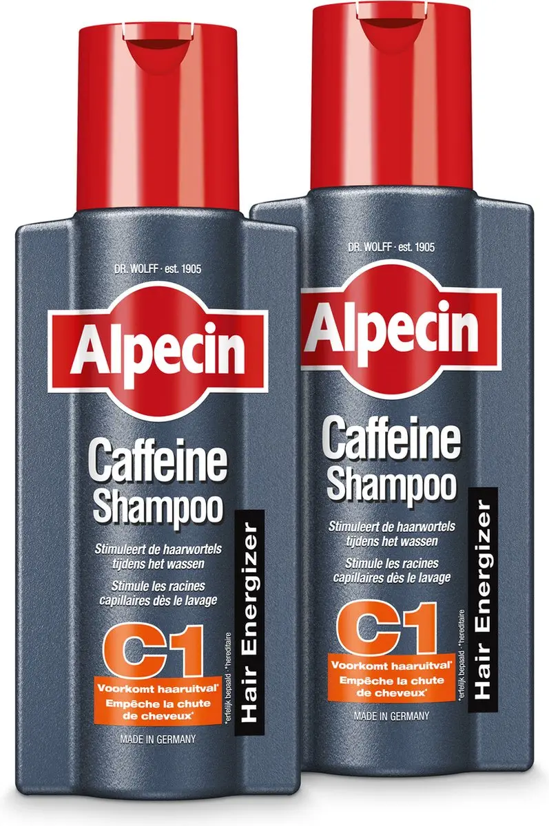Alpecin Cafeïne Shampoo C1 2x250ml