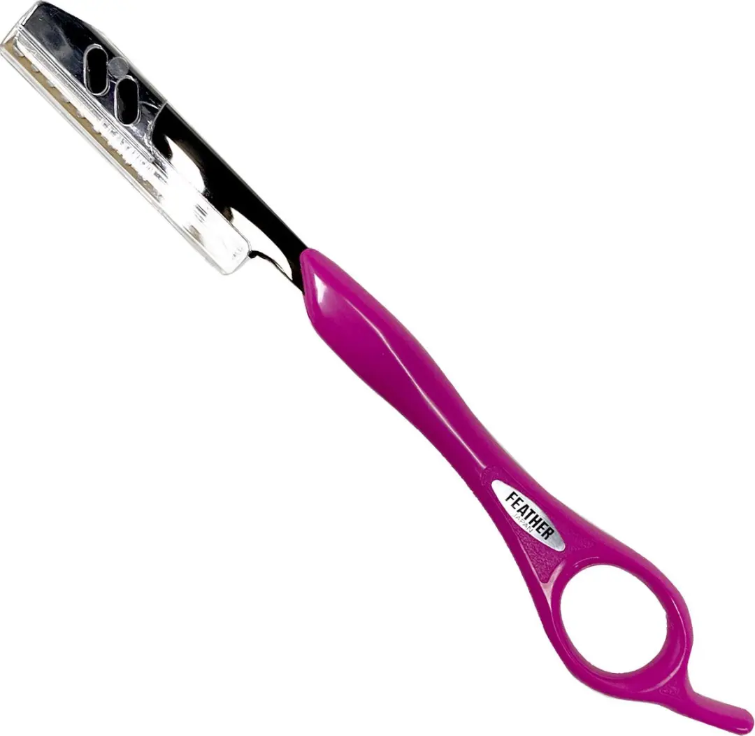 Feather Styling Razor Titanium Roze - afbeelding 6 van 6