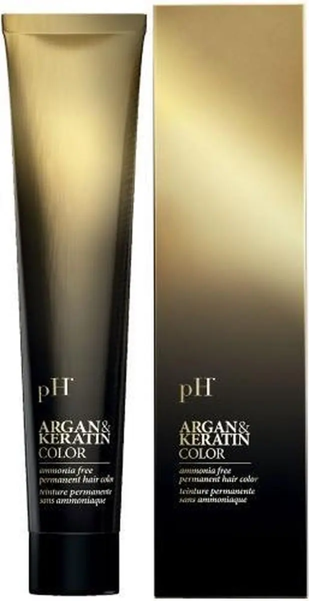 pH Laboratories Argan & Keratin Haarkleur 100ml - 06.55 Intense Mahogany Blonde