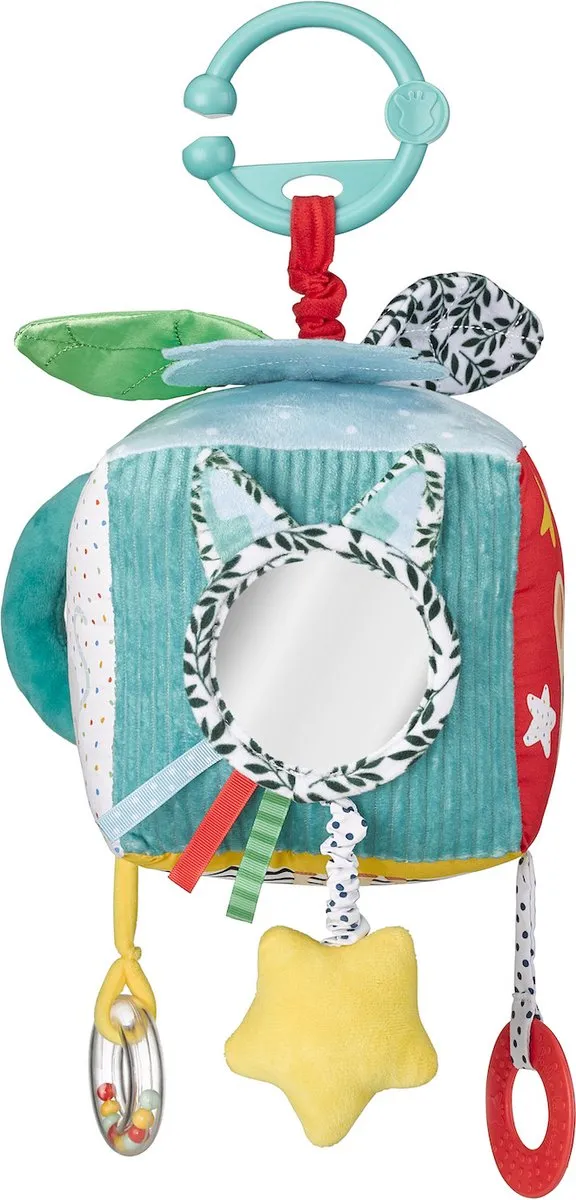 Sophie de Giraf Activiteitenkubus - 15x15x15cm - Meerkleurig - afbeelding 6 van 6