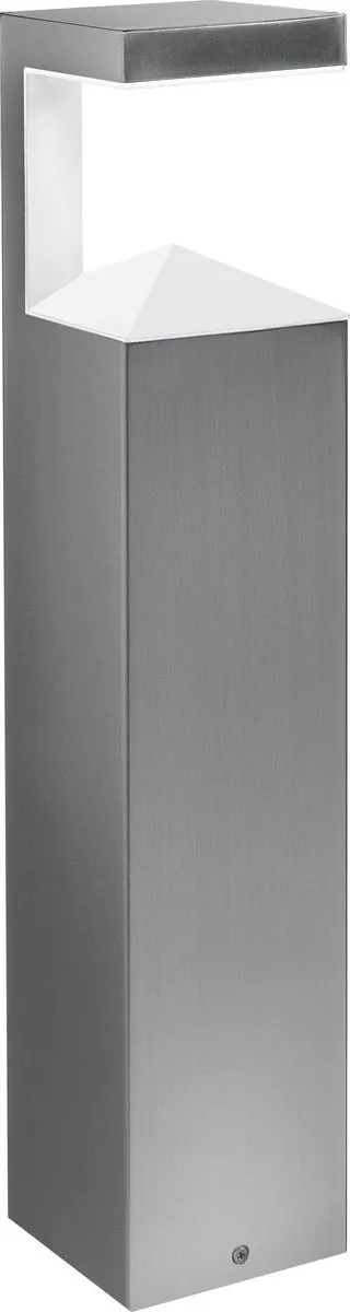 LEDVANCE Endura Style Pyramide Wandlamp 9W - Warm wit - IP44 - Staal