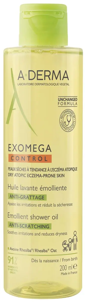 A-Derma Olie Exomega Control Lavante 200ml