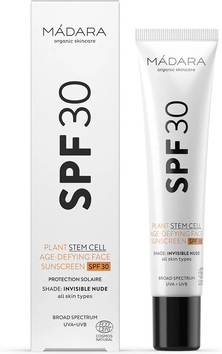 MÁDARA Plant Stem Cell Age-Defying Gezichtssunscreen SPF30 40ml