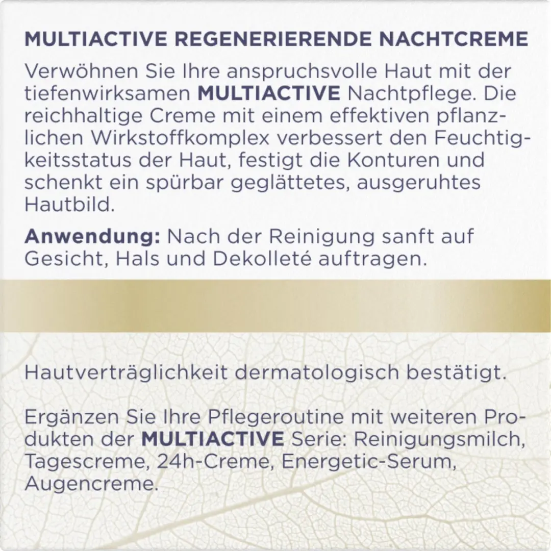 Heliotrop Multiactive Nachtcrème 50ml