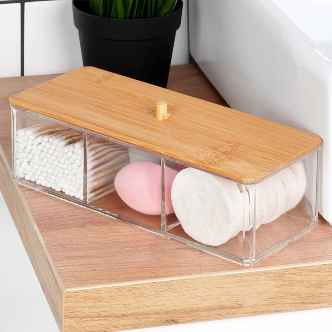 Orion Whitney Make-up Organizer Transparant 23,5x10x8,5cm