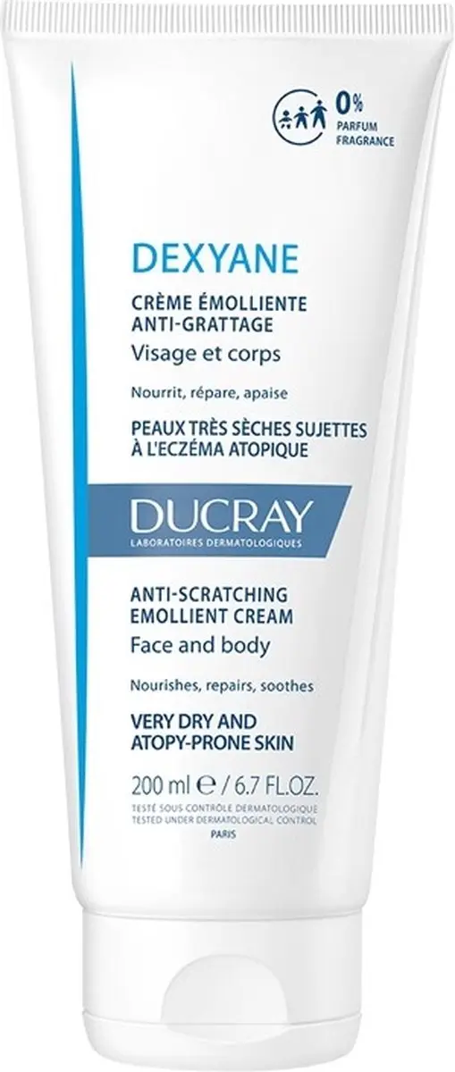 Ducray Dexyane Crème Emolliente Anti-Grattage 400ml