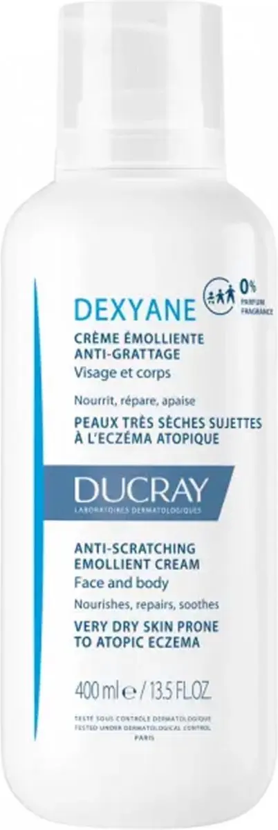 Ducray Dexyane Crème Emolliente Anti-Grattage 400ml