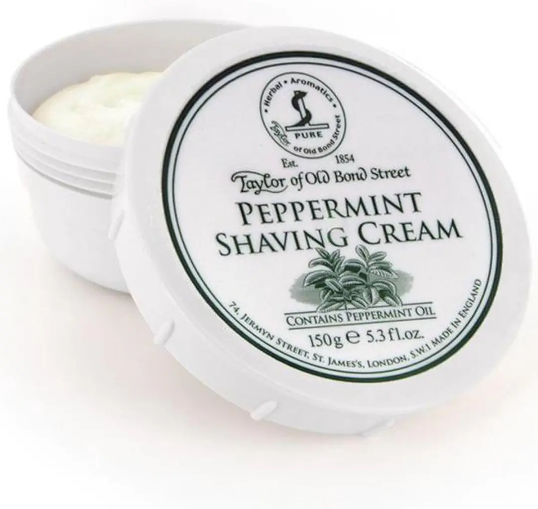 Taylor of Old Bond Street Peppermint Scheercrème 150g