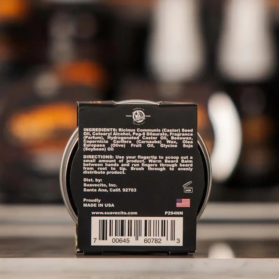 Suavecito Beard Balm Whiskey Bar 43g