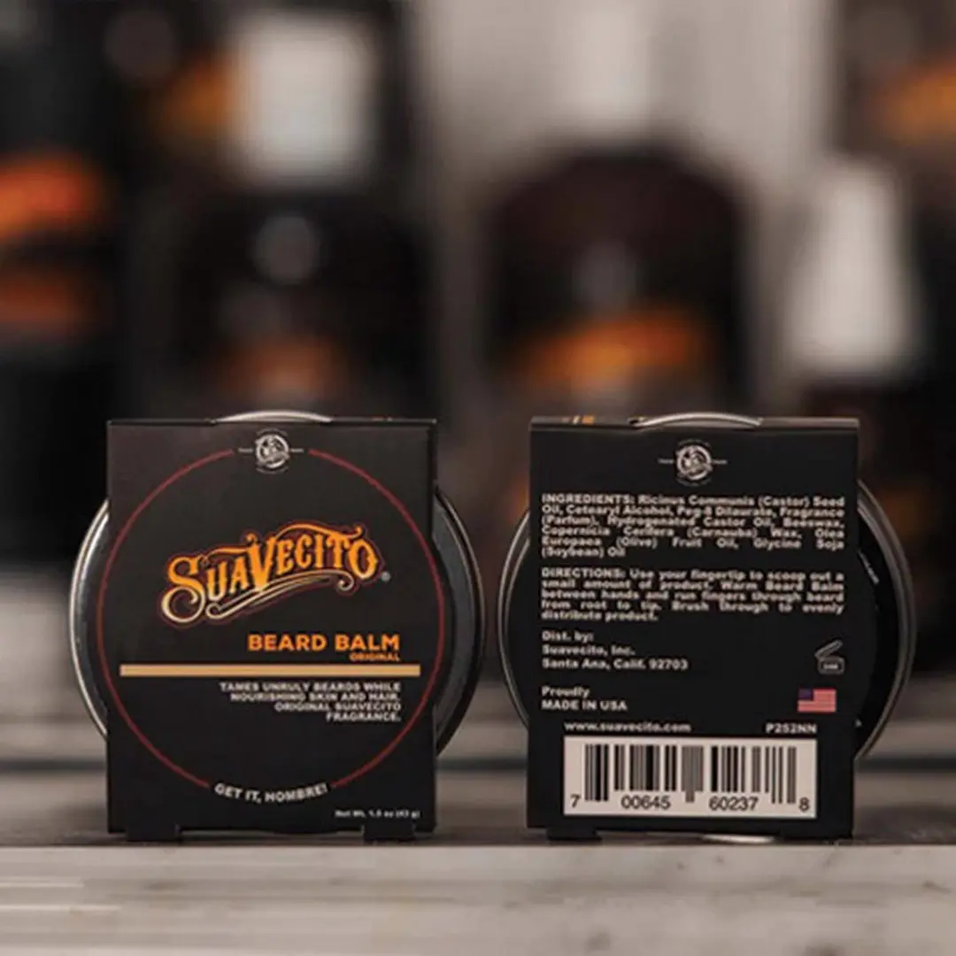 Suavecito Beard Balm Whiskey Bar 43g