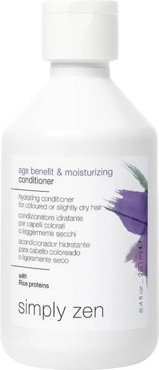 Simply Zen Age Benefit & Moisturizing Conditioner 250ml - Gekleurd haar