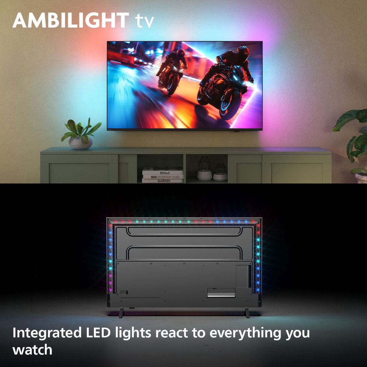 Philips 75MLED910/12 - 75 inch - 4K QD-MiniLED - 2025