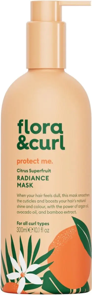 Flora & Curl Citrus Superfruit Radiance Mask 300ml