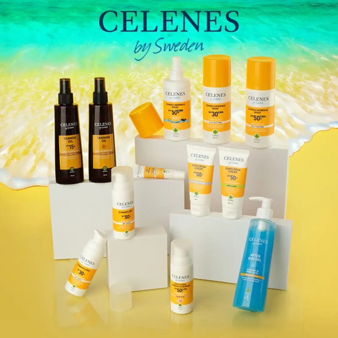 Celenes by Sweden Zonneolie 200ml - Lichaam