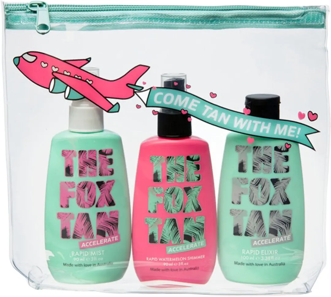 The Fox Tan Jet Setter Set Reisbruiner